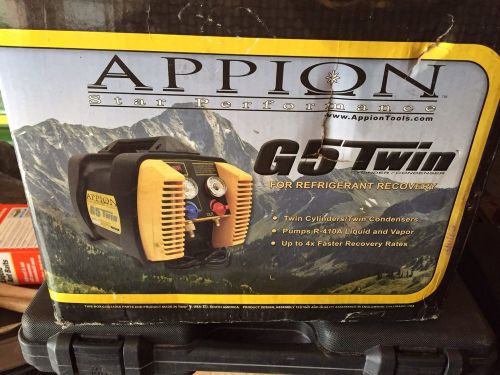Appion G5 Twin Refrigerant Recovery Unit HVAC *New In Box* *NO RESERVE*