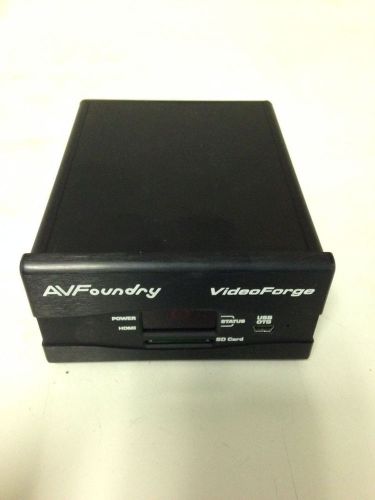 AVFoundry VideoForge Digital Video Pattern Generator
