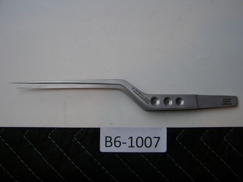Yasargil Micro Tweezer Forceps Bayonet shape 23cm Plastic Surgery Instruments