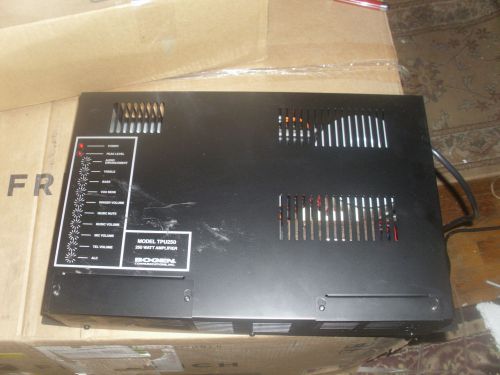 Bogen 250 Watt Telephone System Pager Amplifier TPU-250