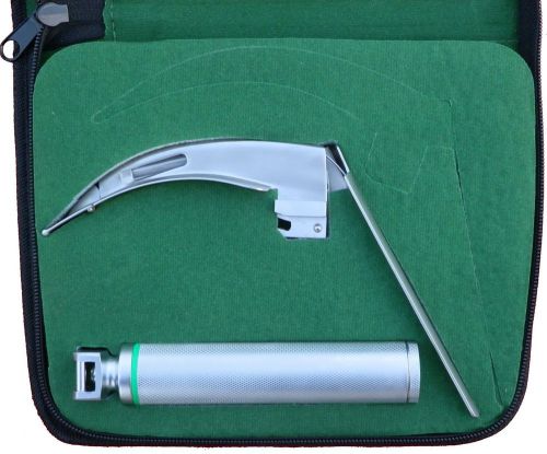 McCoy Fiber Optic Laryngoscope Set W/Flex Tip Blade # 3, Great Discount!
