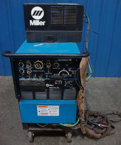 Miller syncrowave 250 tig welder with coolant system for sale