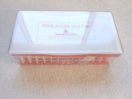 Wheaton vial file storage case 224950 with no vials for sale