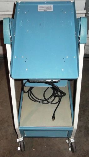 Tektronix Instrument Oscilloscope Tilting Bench Tek Lab Cart Model 3