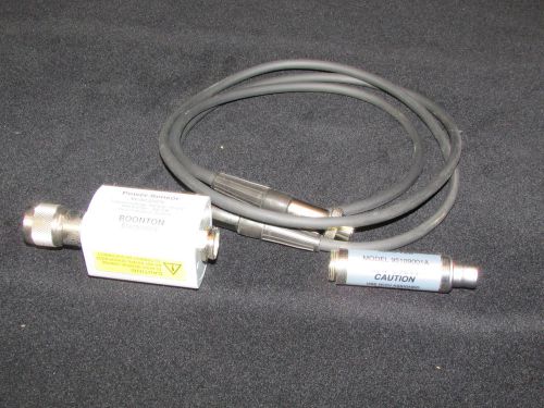 Boonton RF 51075 500 KHz to 18 GHz Power Sensor Checked with Cable and Adaptor