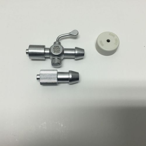 Storz 27502 Luer Lock Connector with Stopcock Adaptor, Dichtung 6127590 / 600007