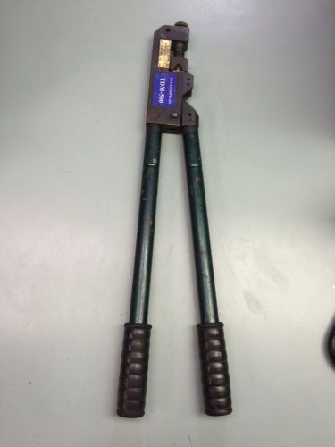 Penn-union tdm-500 dieless mechanical compression tool copper &amp; aluminum wire for sale