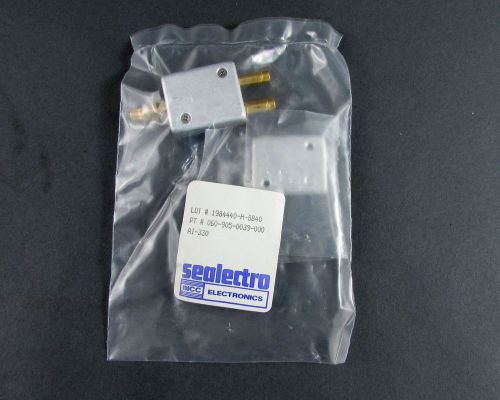 Sealectro Connector Assembly In Box 2 SMB Snap-On 060-905-0039-000