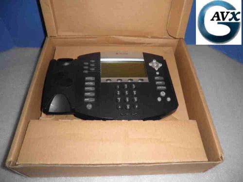 Polycom soundpoint ip 650,+90d wrnty, handset, stand, cables: 2200-12360-025 for sale