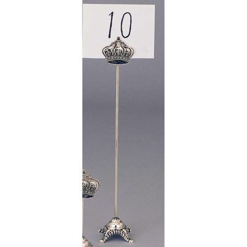 New Leeber Leeber Crown Table Number Holder, 12&#034;