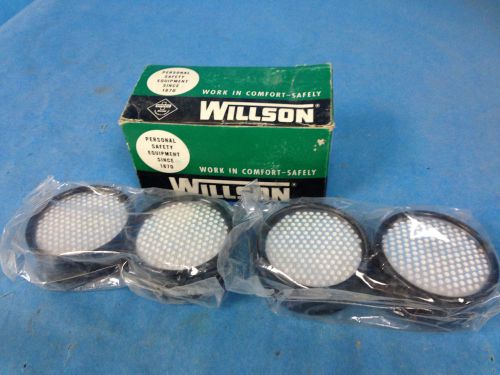 Vintage Willson No. 41 Respirator Chemical Cartridges Lot of 4