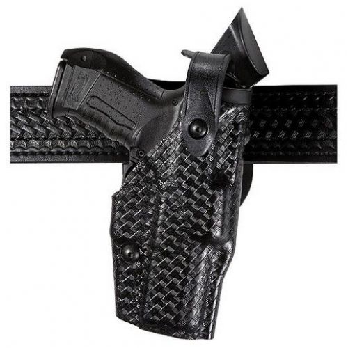 Safariland 6360-219-91 duty holster hi gloss black rh fits s&amp;w m&amp;p .40 for sale