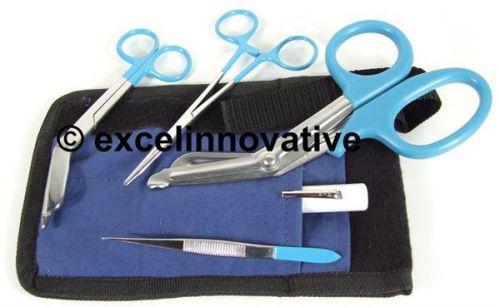 6pc First Aid Responder Kit EMS Surgical Instruments