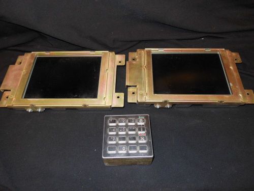 DIEBOLD EPP4 KEYBOARD and LCD Screens Assembly 39-013801-000A 49-205469-000A