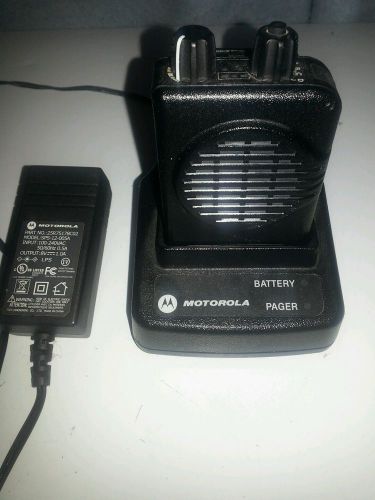 Motorola Minitor V 5 Pager Stored Voice vhf two Channel