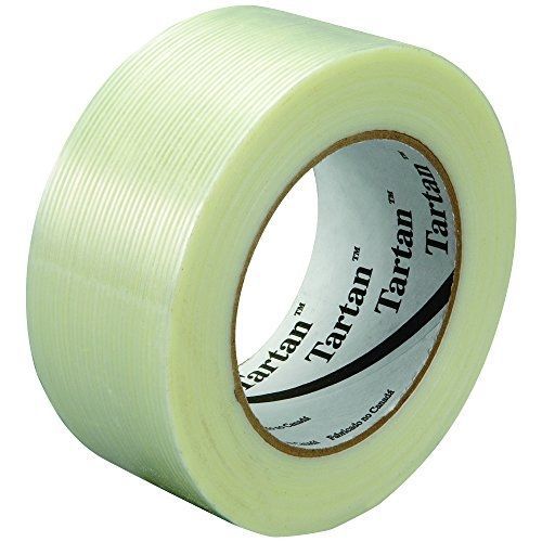 Tartan t9178934 clear #8934 strapping tape,  60 yd. length,  2&#034; width (pack of for sale