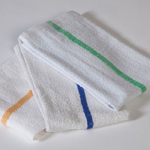 48 new 16x19 clearance bar mop mops kitchen chef towels cleaning stripe b grade for sale