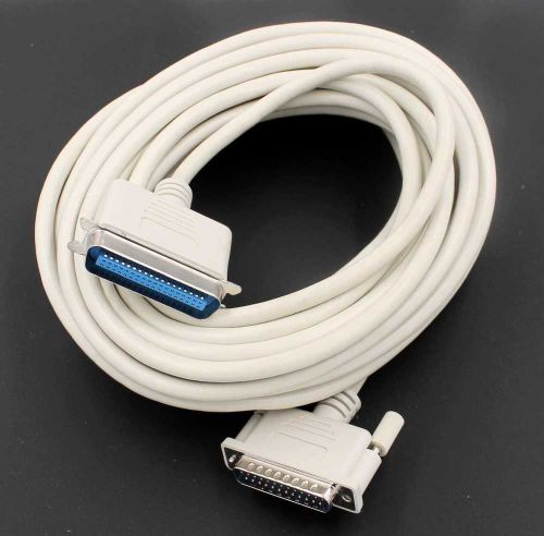 Centronics to DB25 Printer Cable 35 feet long  (K_135M)