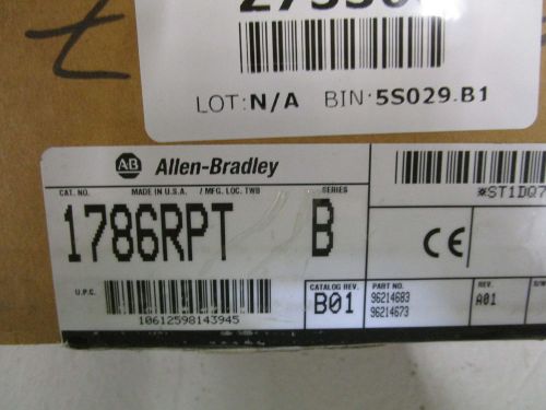 ALLEN BRADLEY CONTROLNET REPEATER 1786-RPT SER. B *NEW IN BOX*