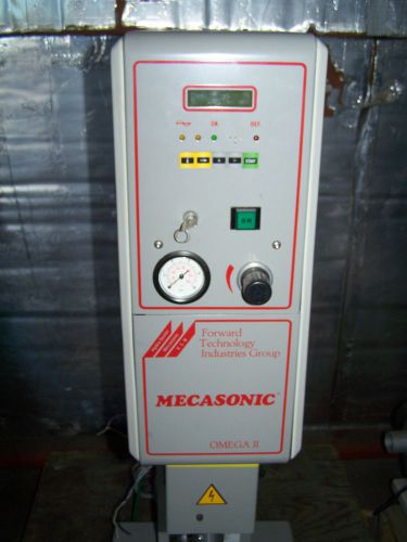 Mecasonic omega ii type 1210-4 ultra sonic welder  xah-j18j-cap for sale