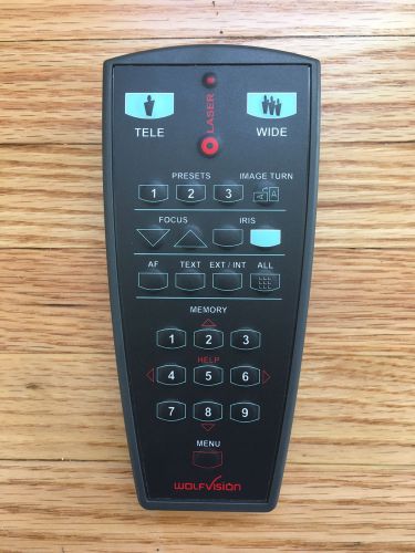 WolfVision Remote Control with Laser Pointer