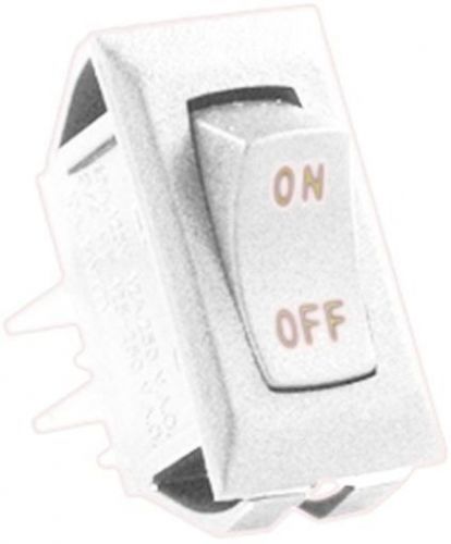 JR Products 12611-5 Ivory/Gold 12V On/Off Switch, Pack of 5