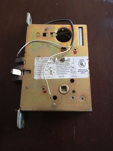 Schlage Electrified Mortise Lock 24Vdc Used