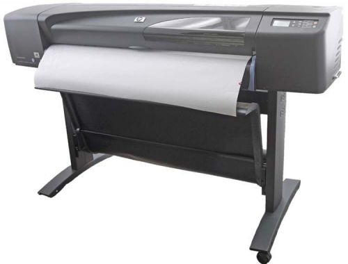 Hp c7780c designjet 800ps large format 42&#034; 2400x1200dpi color printer as-is for sale