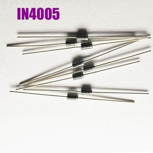LOT 50PCS 1A 600V Diode 1N4005 DO-41 Electronic Components