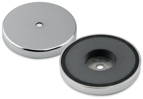 Master magnetics rb80prcx2 round base magnet fastener with 0.270&#034; center hole 95 for sale
