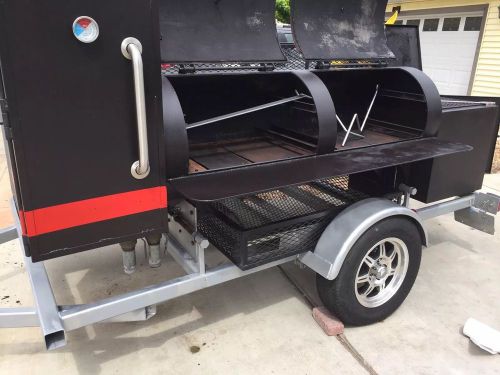 Smoker/bbq grill trailer -for catering or competition. for sale