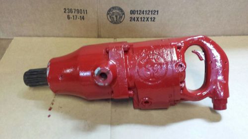 Chicago Pneumatic 0612 1-1/2&#034; Capacity Impact Wrench #5 Spline Drive Rebuilt
