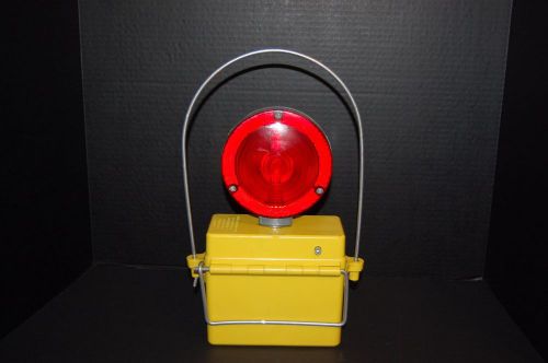 Julian A. McDermott Corp Flashing Construction Light CA889 &amp; CA888 Hand Held Red