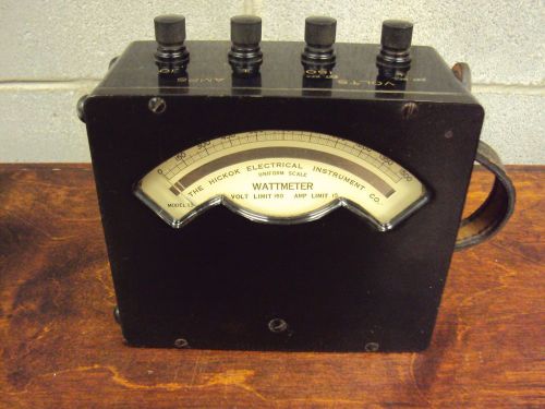 Vintage Hickok Wattmeter