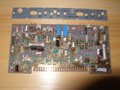 Spectrum hp8592A BW filter module