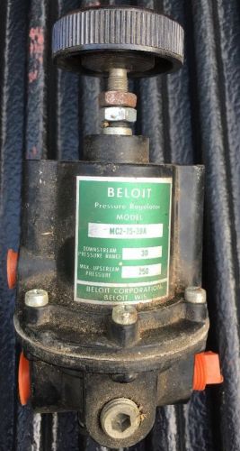 BELOIT PRESSURE REGULATOR MC2-75-39A NEW Old Stock