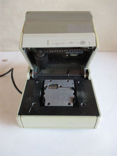 DataCard Addressograph 860 Electric ID Credit Card Imprinter Quality Working