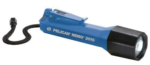 Pelican nemo 2010n led dive flashlight, blue for sale