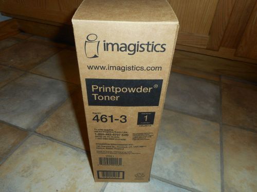 OCE Imagistics Print Powder Toner 461-3 Pitney Bowes DL550,460, im5520,4720