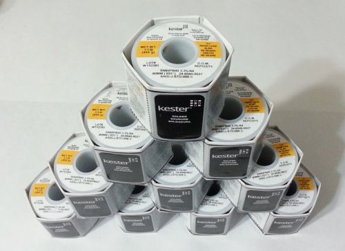 10lbs spool kester solder .031&#034; 60/40 rosin core 44 flux 66/44 24-6040-0027  new for sale