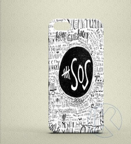 St3 0015_5SOS 7 Case Cover fits Apple Samsung HTC