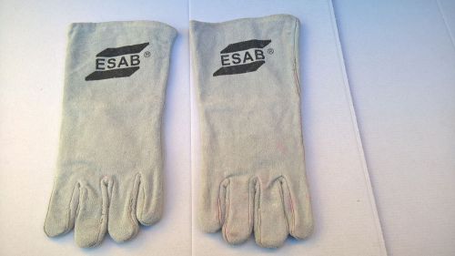 Esab welding gloves gauntlet  heavy duty basic.heavy duty welders  gauntlet. for sale