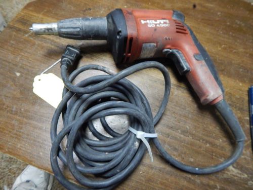 &#034;HILTI&#034; # SD-4500 Corded Screwdriver Unit # 13