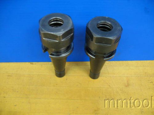 ~2~ ERICKSON NMTB-40 QUICK CHANGE TG-100 COLLET CHUCKS CNC MILLING ***VGC***