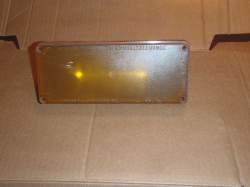 Tomar waterproof rect-37swp amber strobe  used for sale