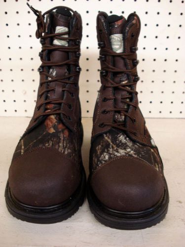 CLEARANCE!!  Wood &amp; Stream Camo Boots  - style 4008 - ( 6 ) size 9