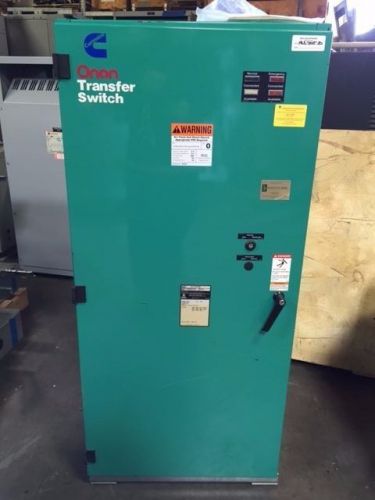 Onan otc 400 amp automatic transfer switch - 480 volt 4 pole - utility to genset for sale