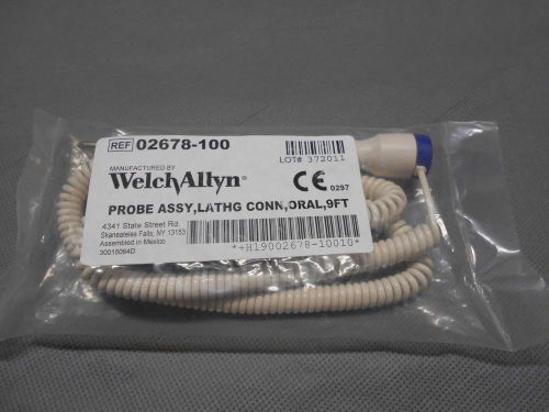 Welch Allyn Oral Temperature probe  PN 02678-100