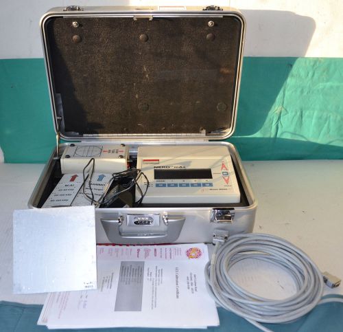 Victoreen nero max 8000 non invasive x-ray test device with floppy disks &amp; case for sale