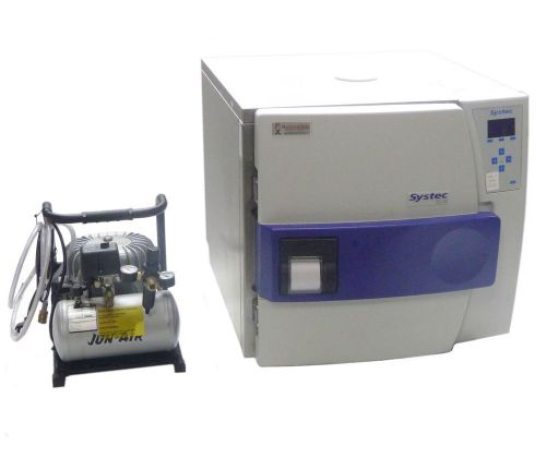 Systec d series de-45 de45 lab benchtop horizontal sterilizer autoclave parts for sale